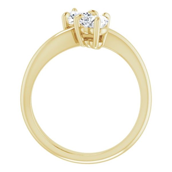 Two-Stone Engagement Ring Image 2 Goldstein's Jewelers Mobile, AL
