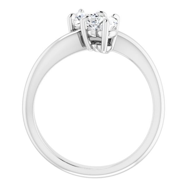Two-Stone Engagement Ring Image 2 Hingham Jewelers Hingham, MA