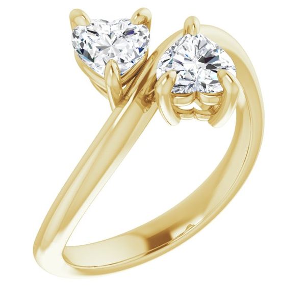 Two-Stone Engagement Ring Goldstein's Jewelers Mobile, AL