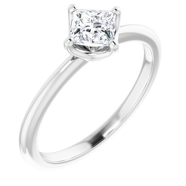 Accented Engagement Ring H. Brandt Jewelers Natick, MA