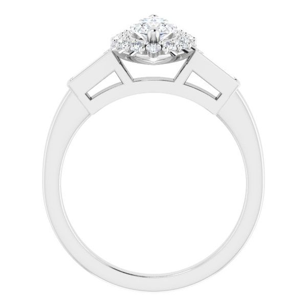 Halo-Style Engagement Ring Image 2 Swede's Jewelers East Windsor, CT