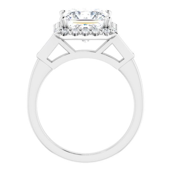 Halo-Style Engagement Ring Image 2 Blue Water Jewelers Saint Augustine, FL