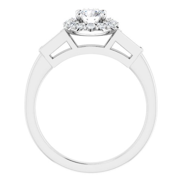 Halo-Style Engagement Ring Image 2 Paul Bensel Jewelers Yuma, AZ