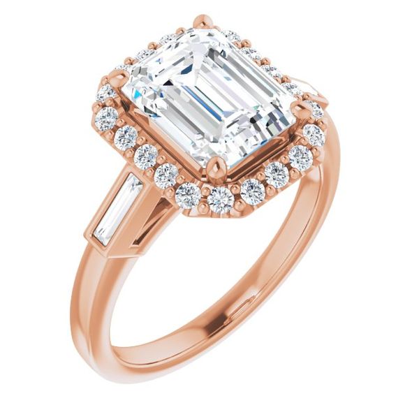 Halo-Style Engagement Ring George & Company Diamond Jewelers Dickson City, PA