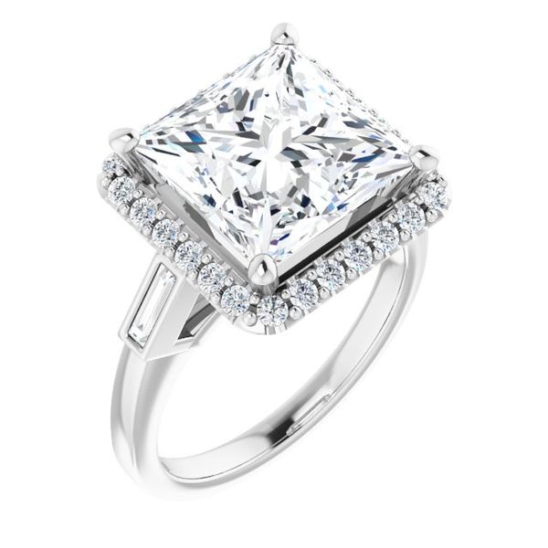 Halo-Style Engagement Ring George & Company Diamond Jewelers Dickson City, PA