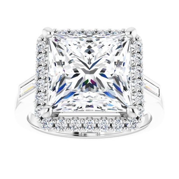 Halo-Style Engagement Ring Image 3 Trinity Jewelers  Pittsburgh, PA