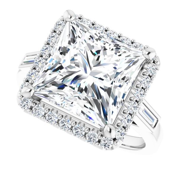 Halo-Style Engagement Ring Image 5 Hingham Jewelers Hingham, MA