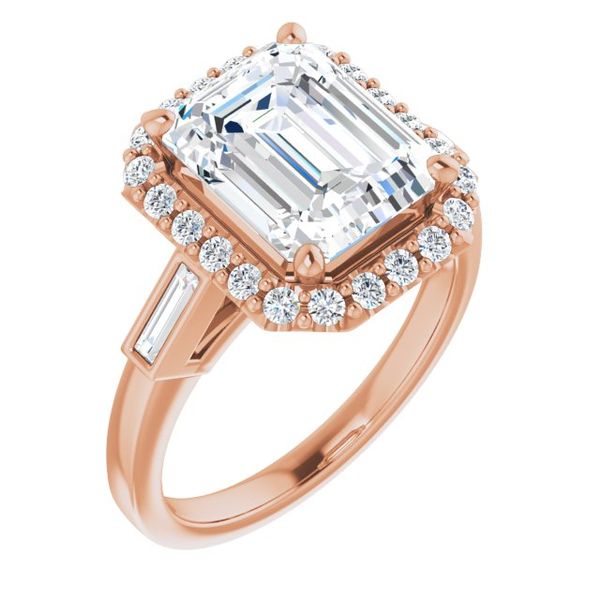 Halo-Style Engagement Ring Hingham Jewelers Hingham, MA