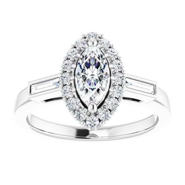 Halo-Style Engagement Ring Image 3 Andrew Z Diamonds & Fine Jewelry Anthem, AZ