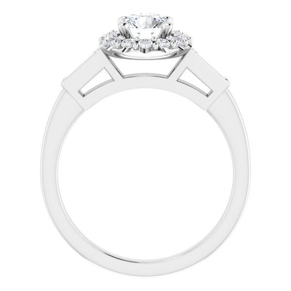 Halo-Style Engagement Ring Image 2 Hingham Jewelers Hingham, MA