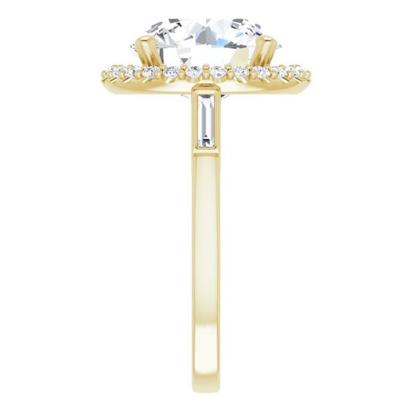 Halo-Style Engagement Ring Image 4 Andrew Z Diamonds & Fine Jewelry Anthem, AZ