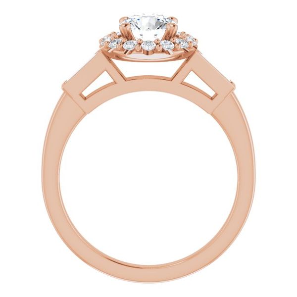 Halo-Style Engagement Ring Image 2 George & Company Diamond Jewelers Dickson City, PA