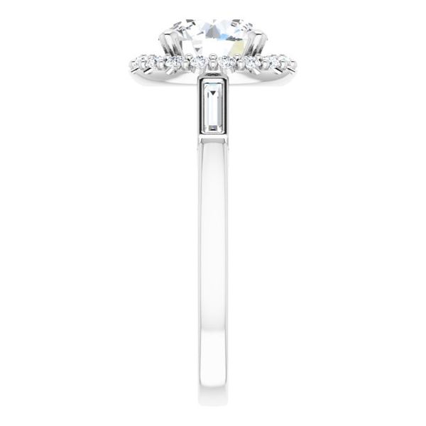 Halo-Style Engagement Ring Image 4 Paul Bensel Jewelers Yuma, AZ