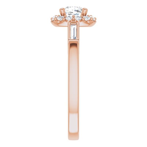 Halo-Style Engagement Ring Image 4 George & Company Diamond Jewelers Dickson City, PA