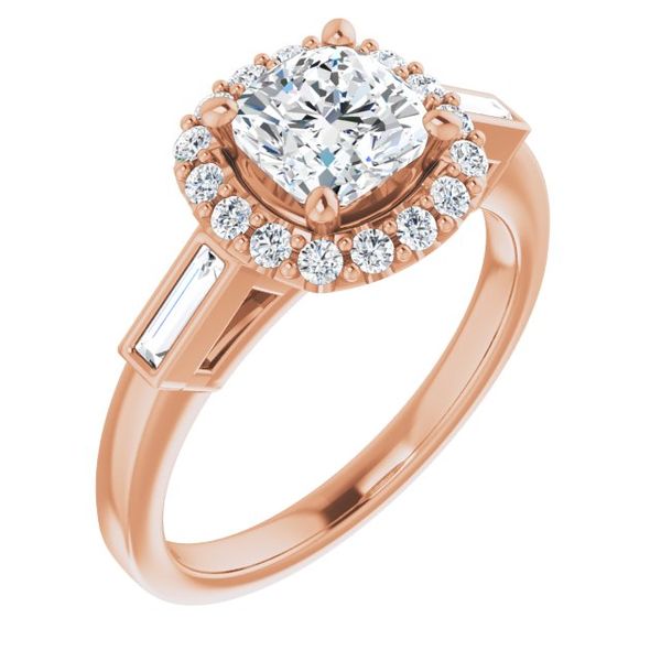 Halo-Style Engagement Ring Corinth Jewelers Corinth, MS