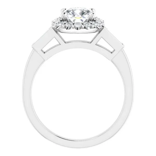 Halo-Style Engagement Ring