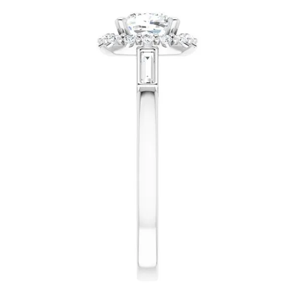 Halo-Style Engagement Ring