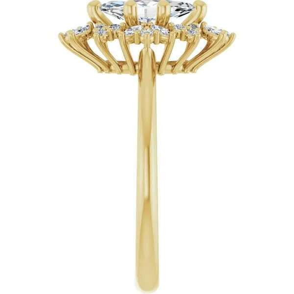 Halo-Style Engagement Ring