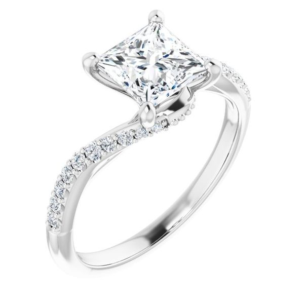 Intuitions Stainless Steel EMBRACE THE MOMENT Diamond Accent Adjustabl –  JewelryAffairs
