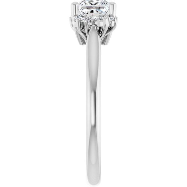 Accented Engagement Ring Image 4 Meritage Jewelers Lutherville, MD