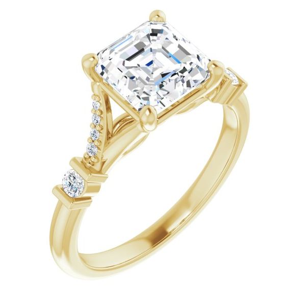 Accented Engagement Ring MurDuff's, Inc. Florence, MA