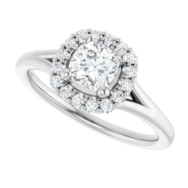 Halo-Style Engagement Ring Image 5 Monarch Jewelry Winter Park, FL
