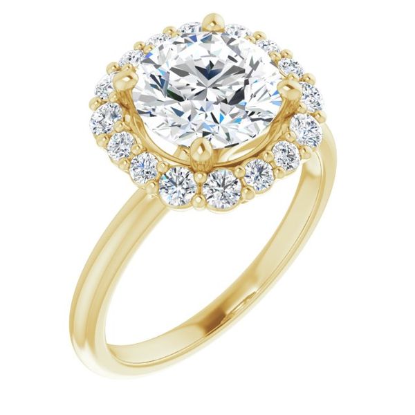 Halo-Style Engagement Ring Natale Jewelers Sewell, NJ