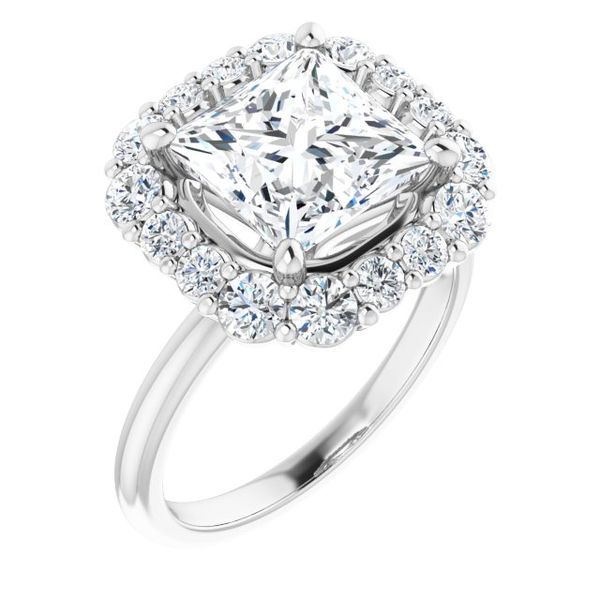 Halo-Style Engagement Ring Monarch Jewelry Winter Park, FL