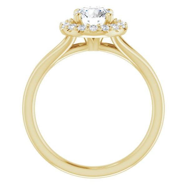 Halo-Style Engagement Ring Image 2 Natale Jewelers Sewell, NJ