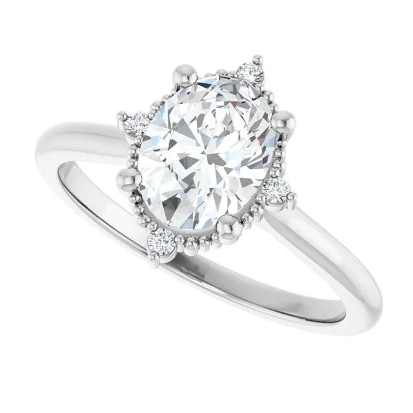 Halo-Style Engagement Ring