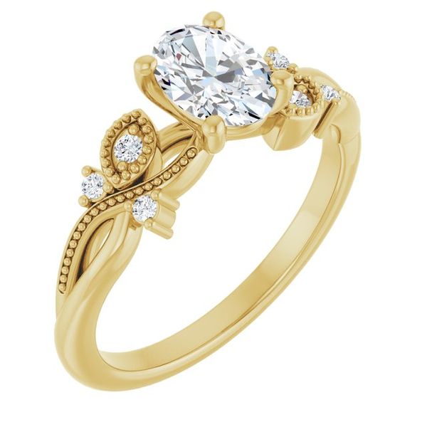 Accented Engagement Ring Mueller Jewelers Chisago City, MN