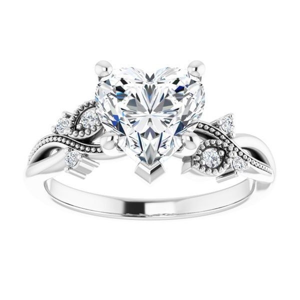 Ever & Ever Accented Engagement Ring CONFIG.7250207 | The Diamond Ring Co |  San Jose, CA