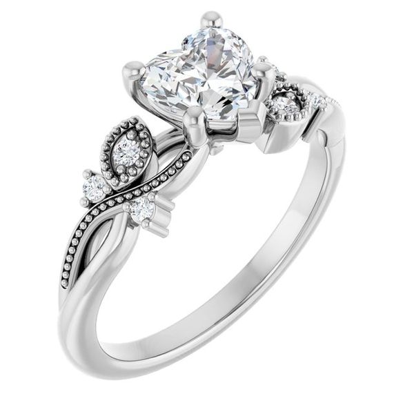 Accented Engagement Ring Mueller Jewelers Chisago City, MN