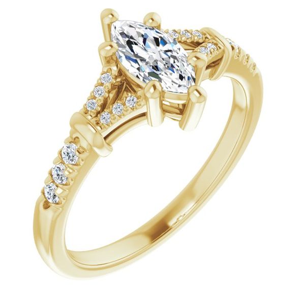Accented Engagement Ring Jimmy Smith Jewelers Decatur, AL