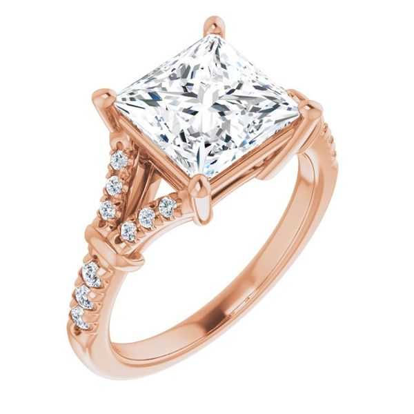 Ever & Ever Accented Engagement Ring CONFIG.7254339 | The Diamond Ring Co |  San Jose, CA