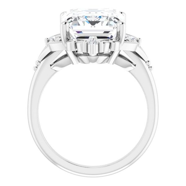 Accented Engagement Ring Image 2 Leitzel's Jewelry Myerstown, PA