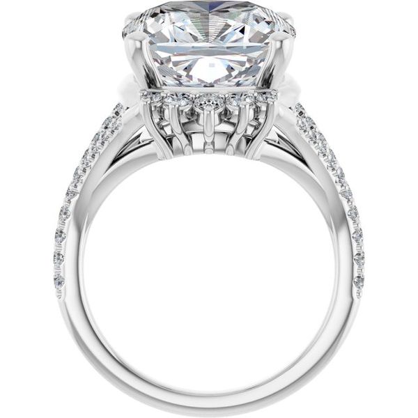 Accented Engagement Ring Image 2 Victoria Jewellers REGINA, SK