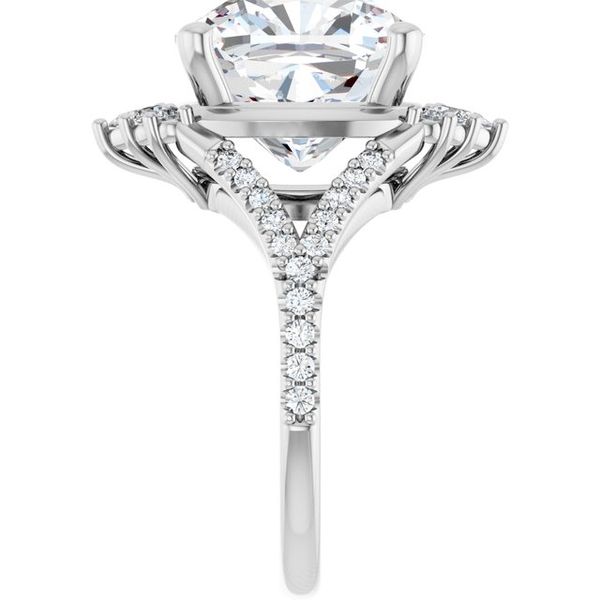 Accented Engagement Ring Image 4 Victoria Jewellers REGINA, SK