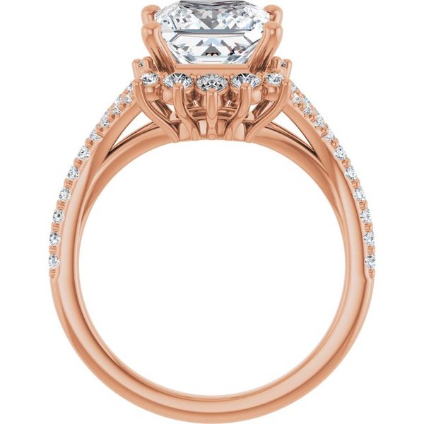 Accented Engagement Ring Image 2 Victoria Jewellers REGINA, SK