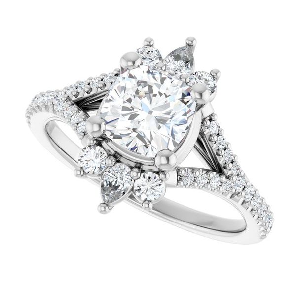 Accented Engagement Ring Image 5 Victoria Jewellers REGINA, SK