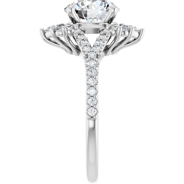 Accented Engagement Ring Image 4 Victoria Jewellers REGINA, SK