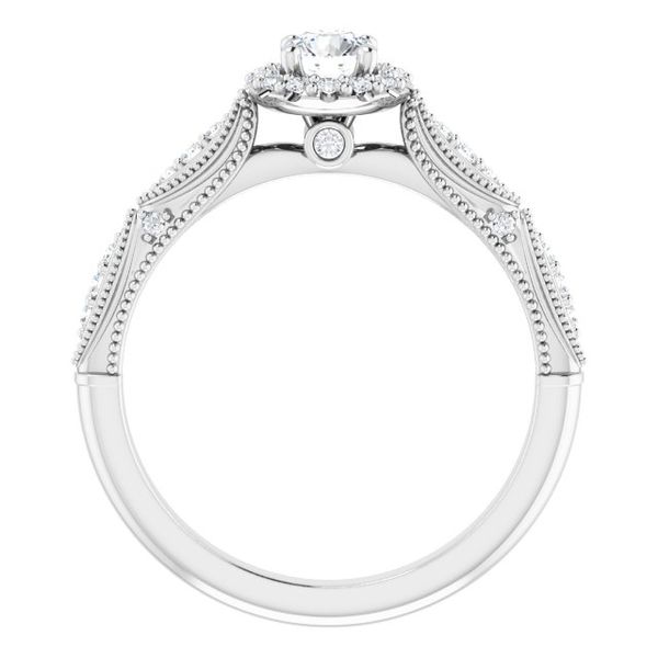 Halo-Style Engagement Ring Image 2 Greenfield Jewelers Pittsburgh, PA