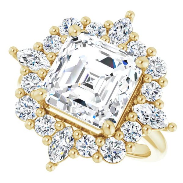 Halo-Style Engagement Ring Image 5 James Douglas Jewelers LLC Monroeville, PA
