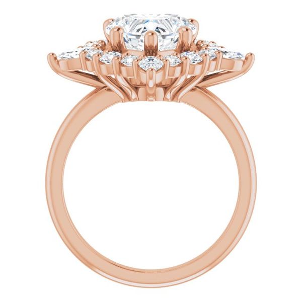 Halo-Style Engagement Ring Image 2 Minor Jewelry Inc. Nashville, TN