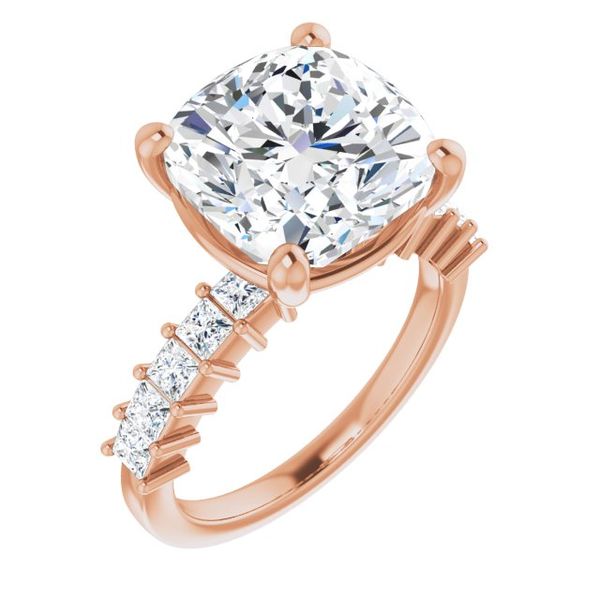 Accented Engagement Ring Minor Jewelry Inc. Nashville, TN