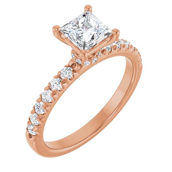 Accented Engagement Ring Reiniger Jewelers Swansea, IL