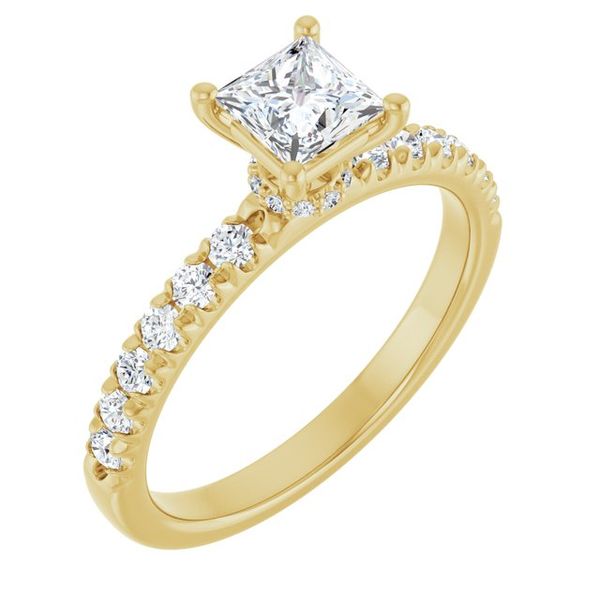 Accented Engagement Ring Trinity Jewelers  Pittsburgh, PA