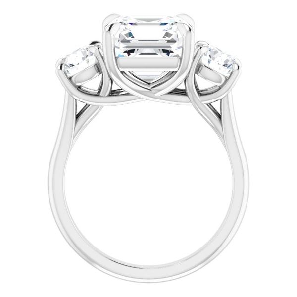 Three-Stone Engagement Ring Image 2 Pickens Jewelers, Inc. Atlanta, GA