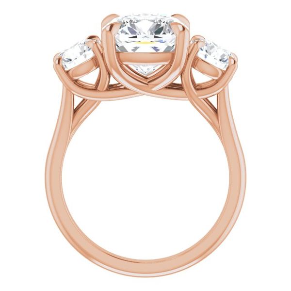 Three-Stone Engagement Ring Image 2 Pickens Jewelers, Inc. Atlanta, GA
