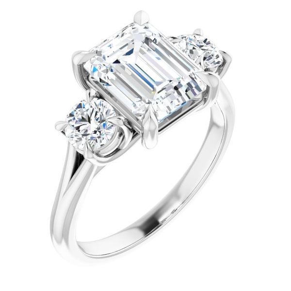 Three-Stone Engagement Ring Mueller Jewelers Chisago City, MN